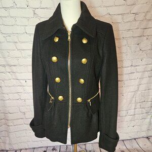 Express Military Peplum Jacket